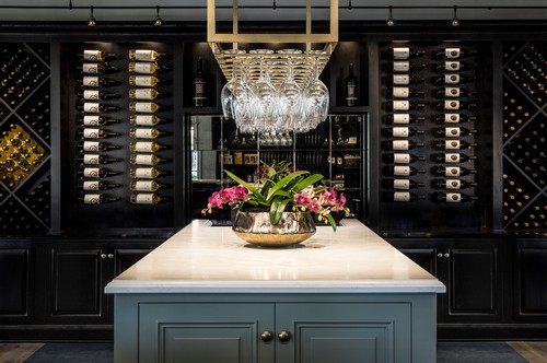 The Sanger Family of Wines Tasting Room Interior Bar