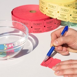 3 X RAFFLE TICKET