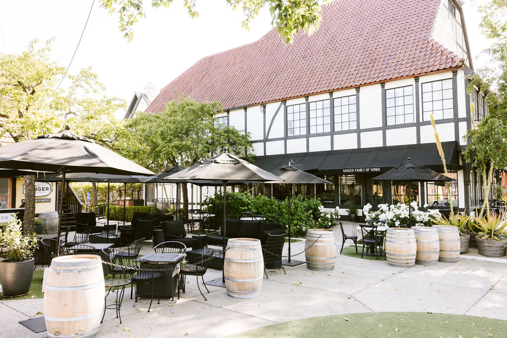 Sanger Wines Patio